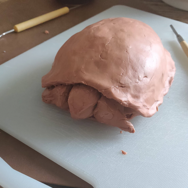 Designer modellervoks - Brun