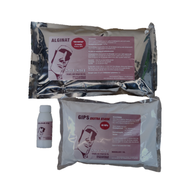 3D Abdruckset (Alginat +Gips) mit Colour Fix