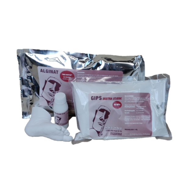 3D Abdruckset (Alginat +Gips) mit Colour Fix