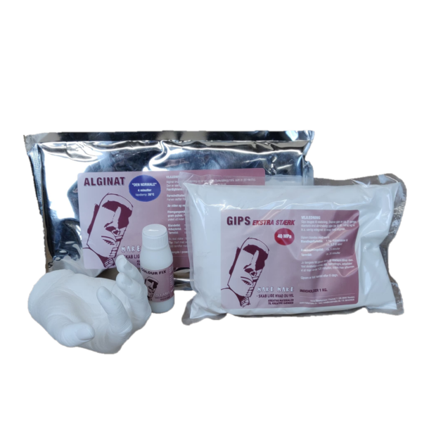 3D Abdruckset (Alginat +Gips) mit Colour Fix