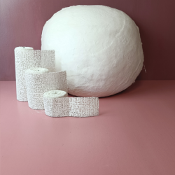 40 ruller gipsgaze i ass. str. 