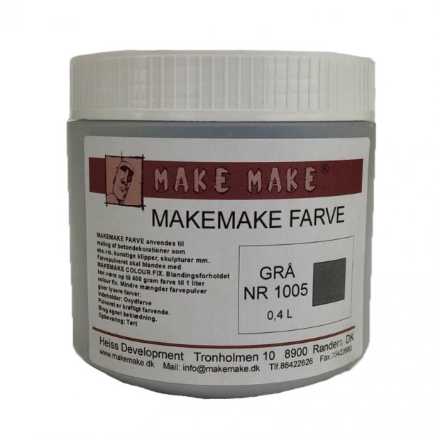 Grauer Naturfarbstoff