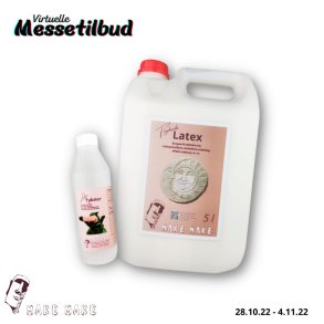 5 L Flydende Latex + 250 ml Tykner 