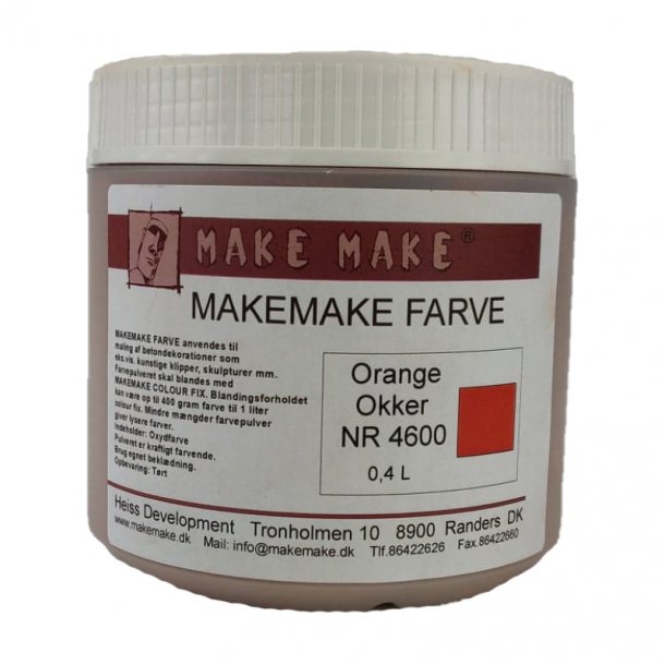 Oranger Naturfarbstoff (Ockerorange) 