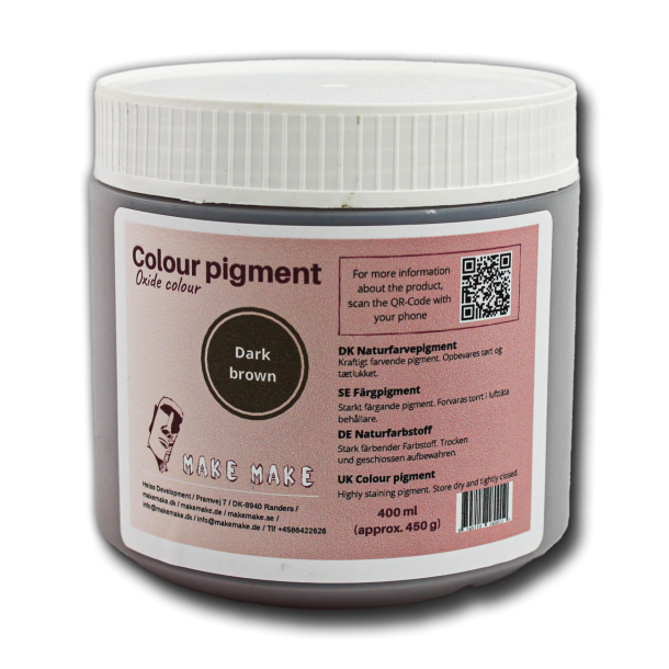 Mrkebrun Naturfarvepigment