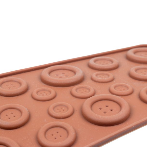 Silikonform - Knapper
