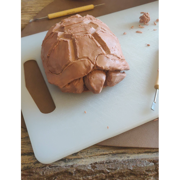 Designer modellervoks - Brun